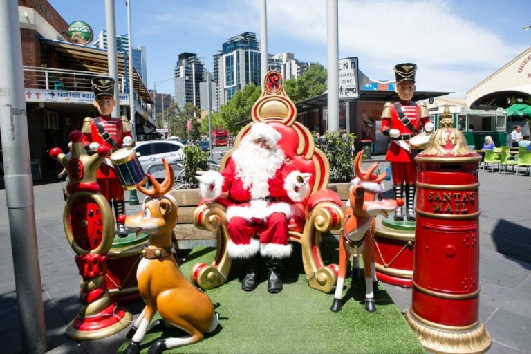 Free Santa photo's in Melbourne 2019