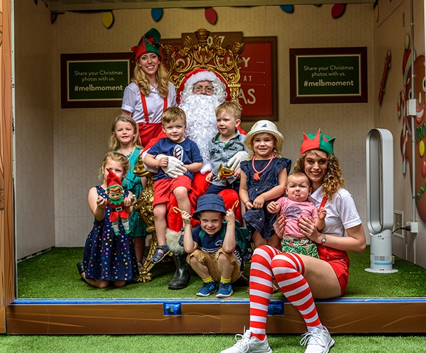 Free Santa photo's in Melbourne 2019