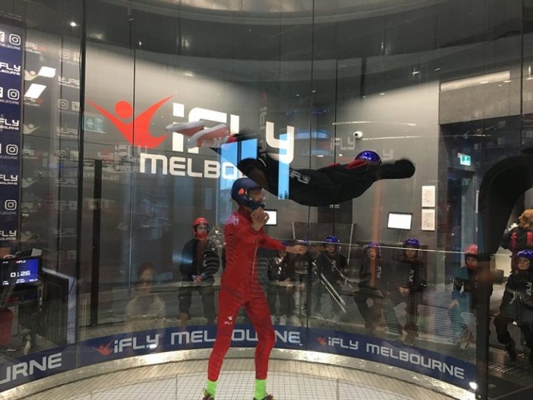 iFLY Melbourne – indoor skydiving with kids
