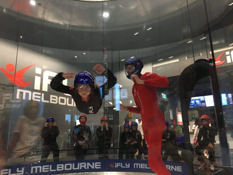 iFLY Melbourne – indoor skydiving with kids