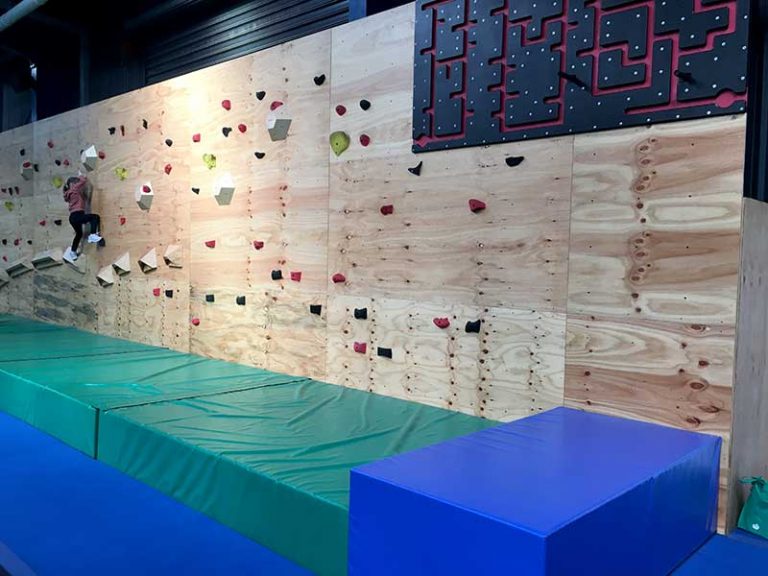 Unleash your inner ninja at the ultimate indoor obstacle course