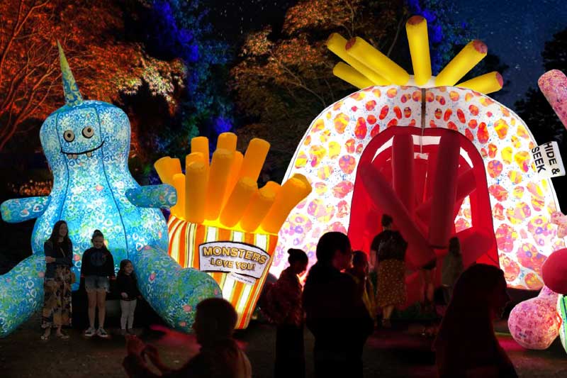 Where to see Winter Lights in Melbourne and regional Victoria