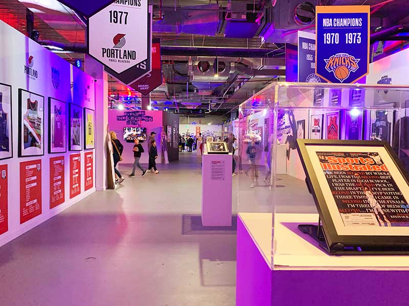 The NBA Exhibition – interactive fan experience in Melbourne