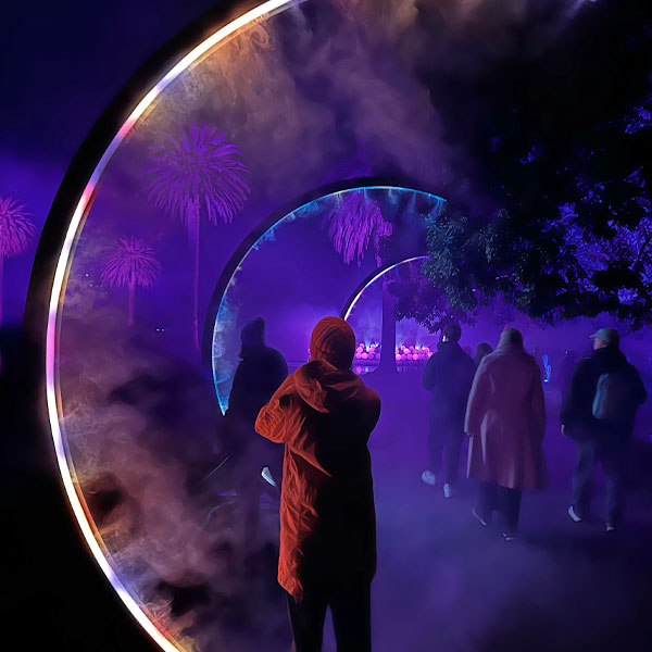 Lightscape Melbourne: A Magical Winter Light Experience at the Royal Botanic Gardens